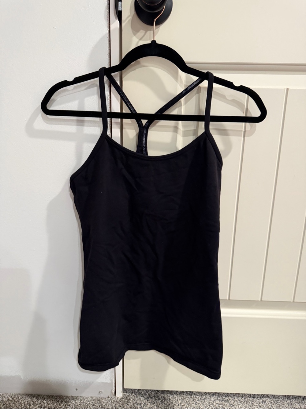 Lululemon Black Strappy Women's Tank Top